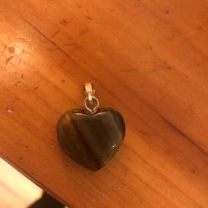 Jewelry - Tiger eye heart pendant π€ Jewelry - Tiger eye heart pendant π€